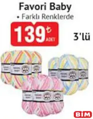 ÖREN BAYAN FAVORİ BABY YUMAK 3'LÜ fiyat ve kampanya bilgisi
